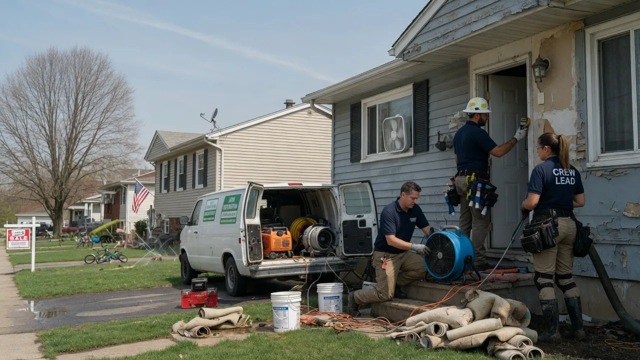 Flood Cleanup in Pitsburg, OH near me